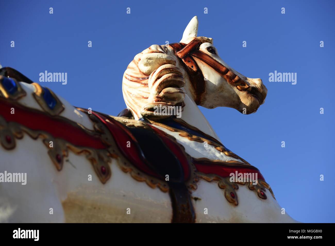 Painted wood horse hi-res stock photography and images - Alamy