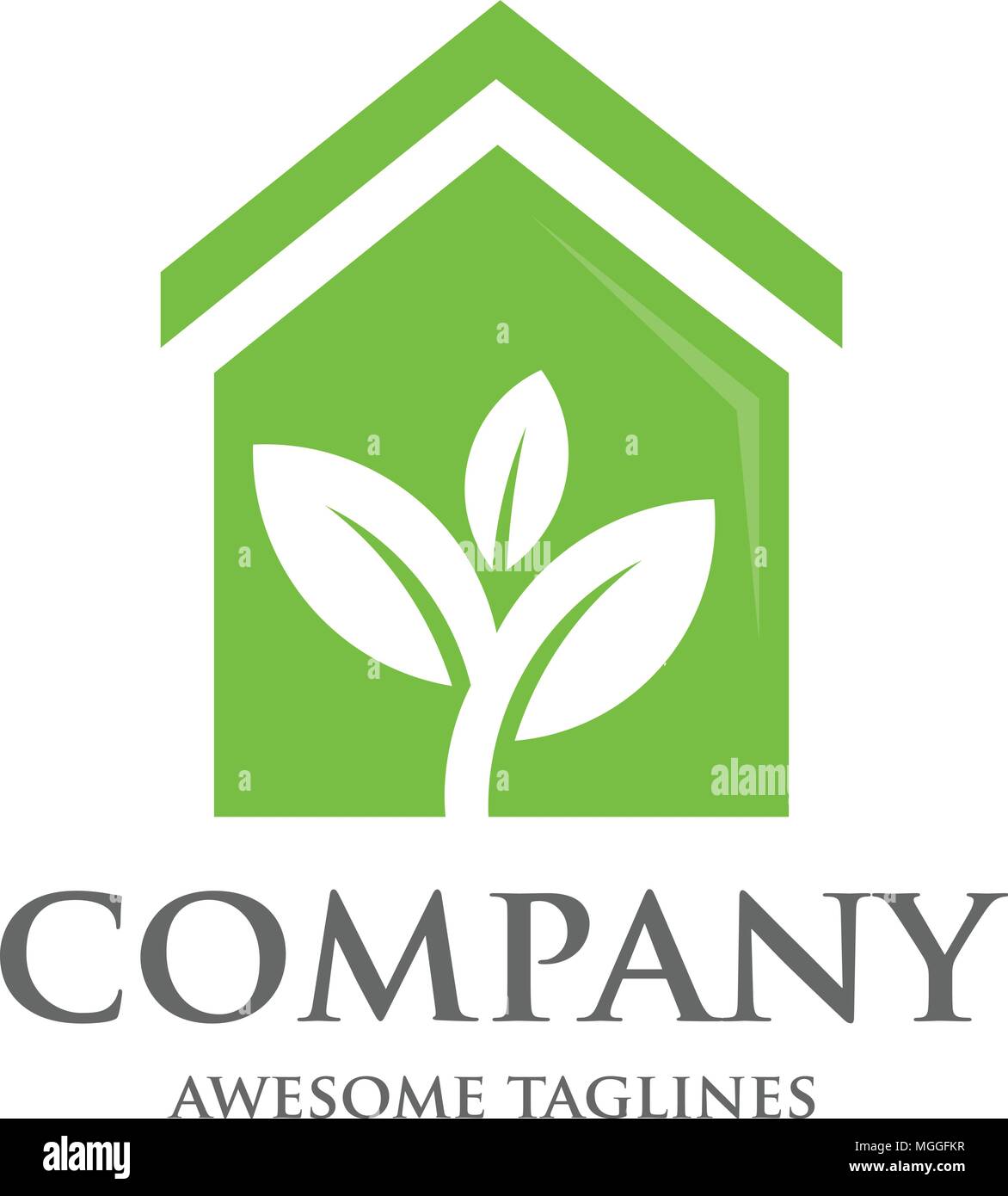 Green house logo, eco house Logo building and real estate company Stock  Vector Image \u0026 Art - Alamy, image size:1172x1390