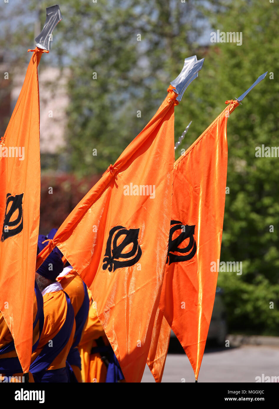 Flag of khalistan hi-res stock photography and images - Alamy