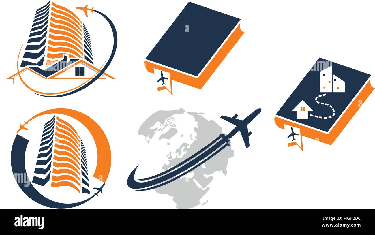Global Traveling Travel Around World Set Stock Vector Image & Art - Alamy