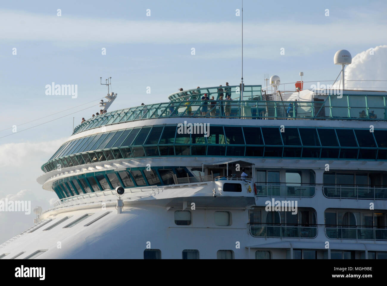 Deck of cruise liner hi-res stock photography and images - Alamy