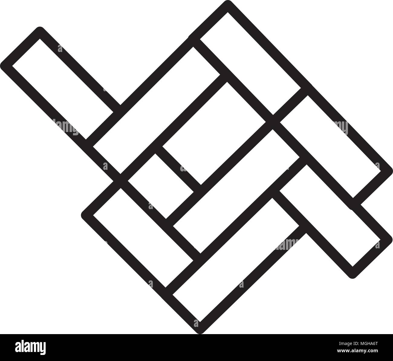 business emblem with rhombus shape Stock Vector Image & Art - Alamy