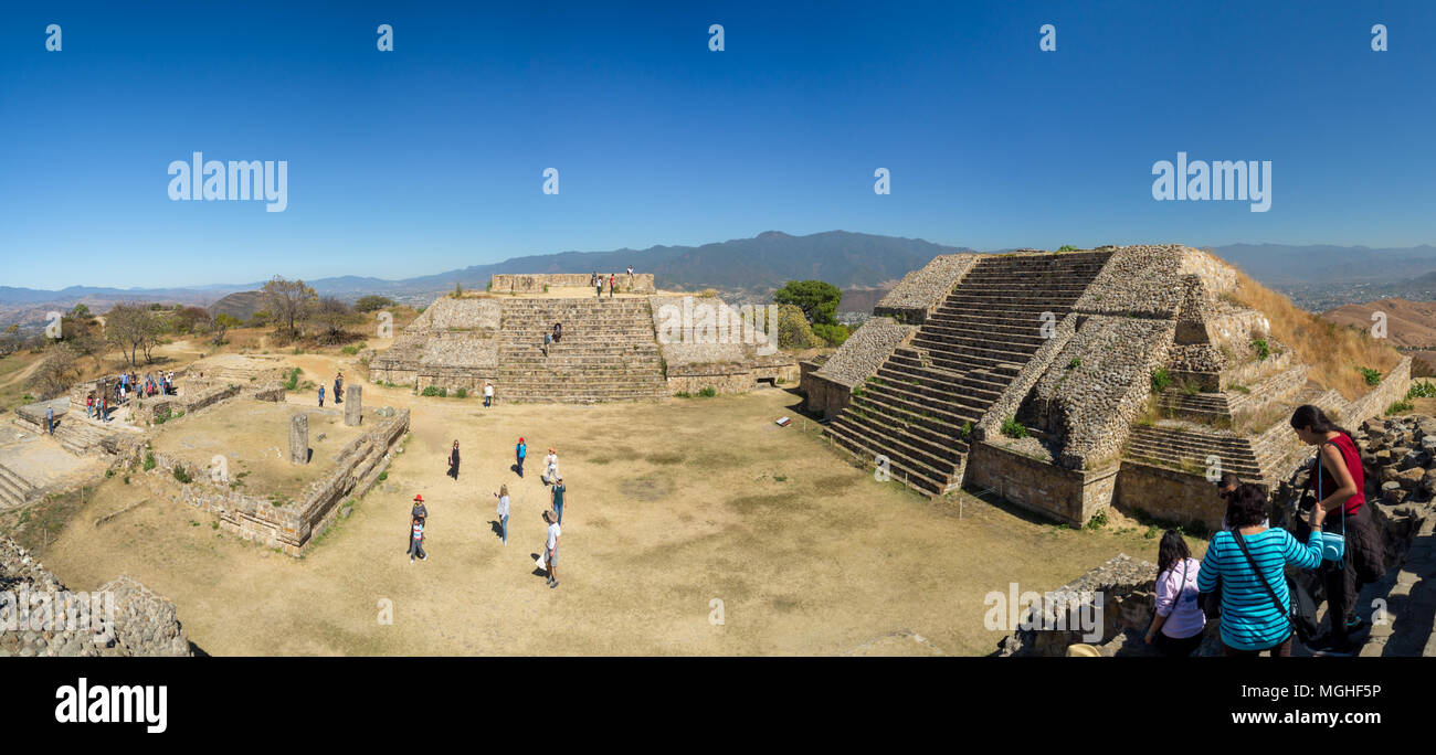 Monte Alban, Oaxaca, Mexico, South America [Biggest ruins of ancient