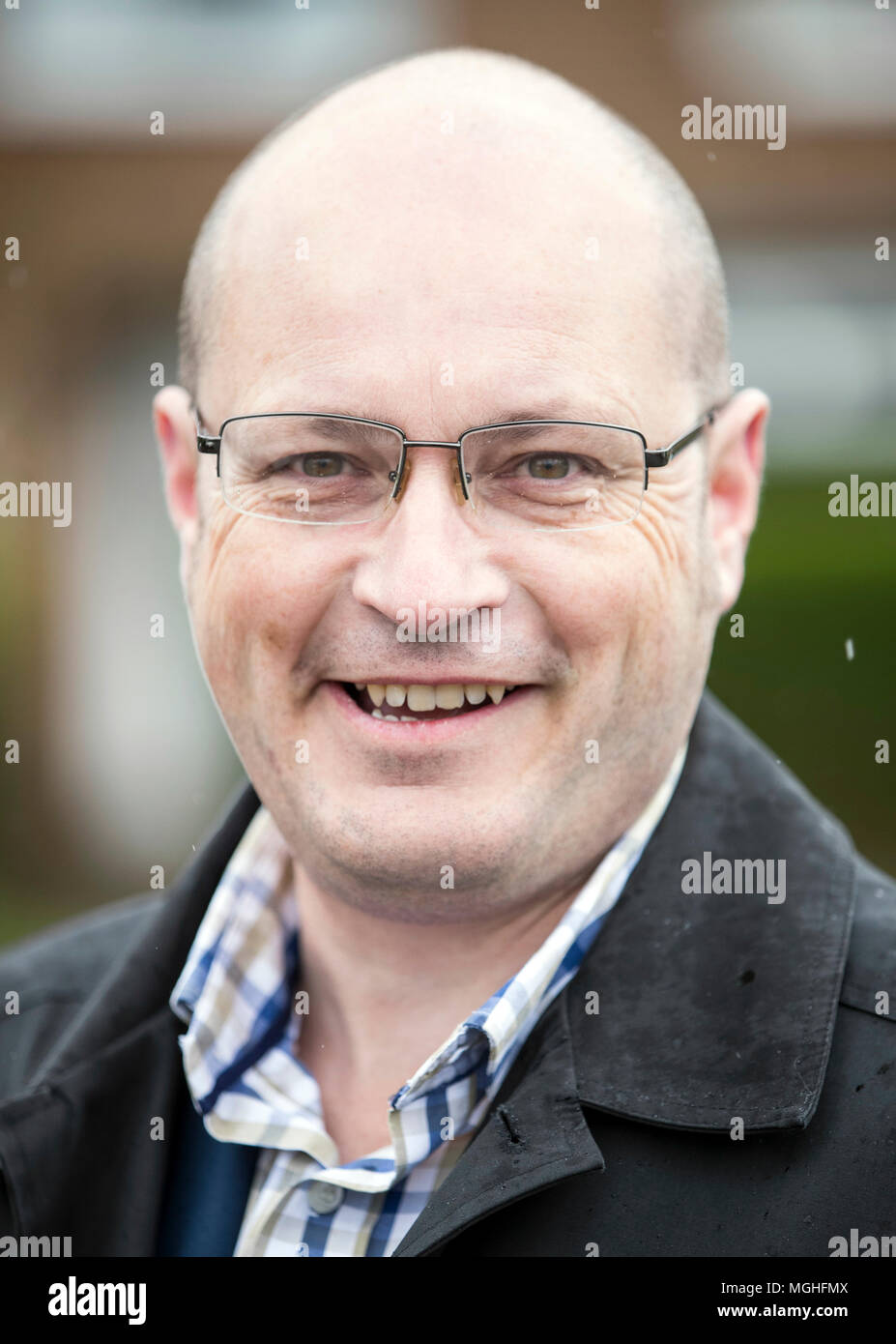North East Lincolnshire local election Labour candidate for Park, Sheldon Mill. Stock Photo
