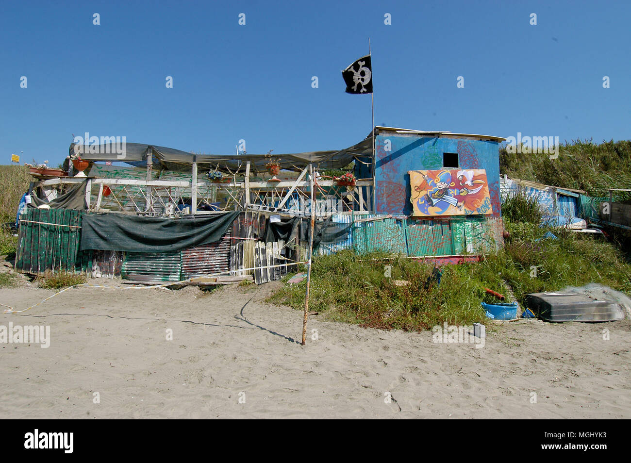 Anzio (Rome). Seaside resort, Summer season. Italy. Stock Photo