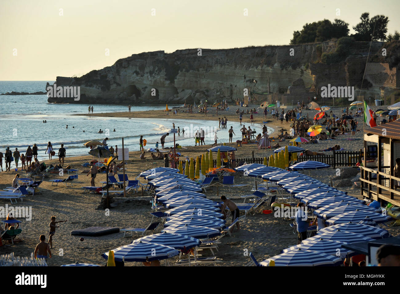 Anzio (Rome). Seaside resort, Summer season. Italy. Stock Photo