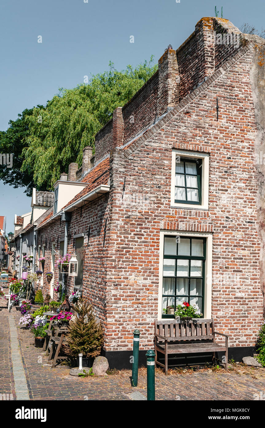 old Dutch houses in the town of Hardenberg Stock Photo - Alamy