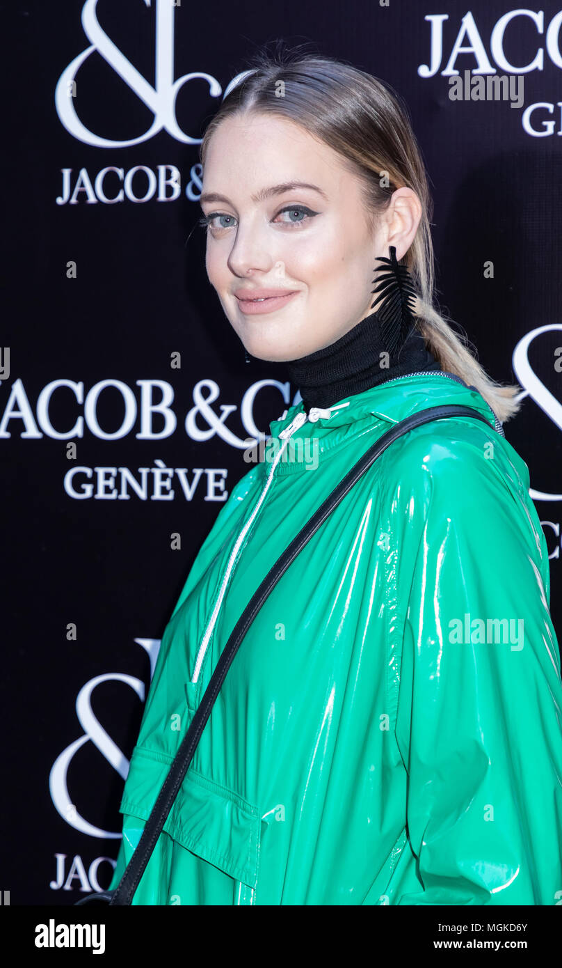 New York, NY, USA April 26, 2018 Emma Waldron attends The Grand Re