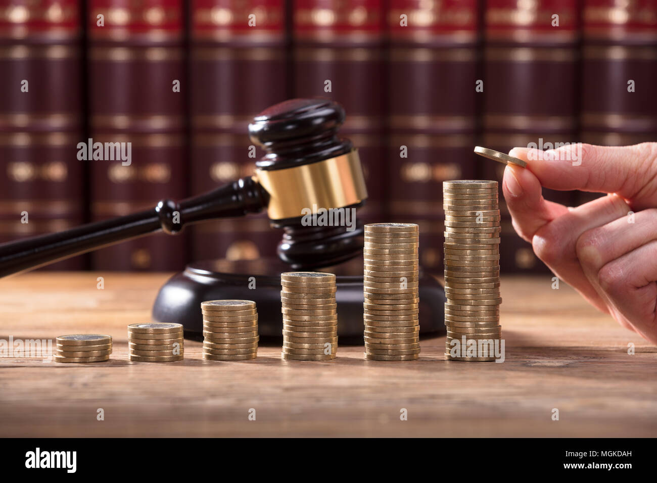Human Hand Coin Human hand stacking coins hi-res stock photography and images - Alamy