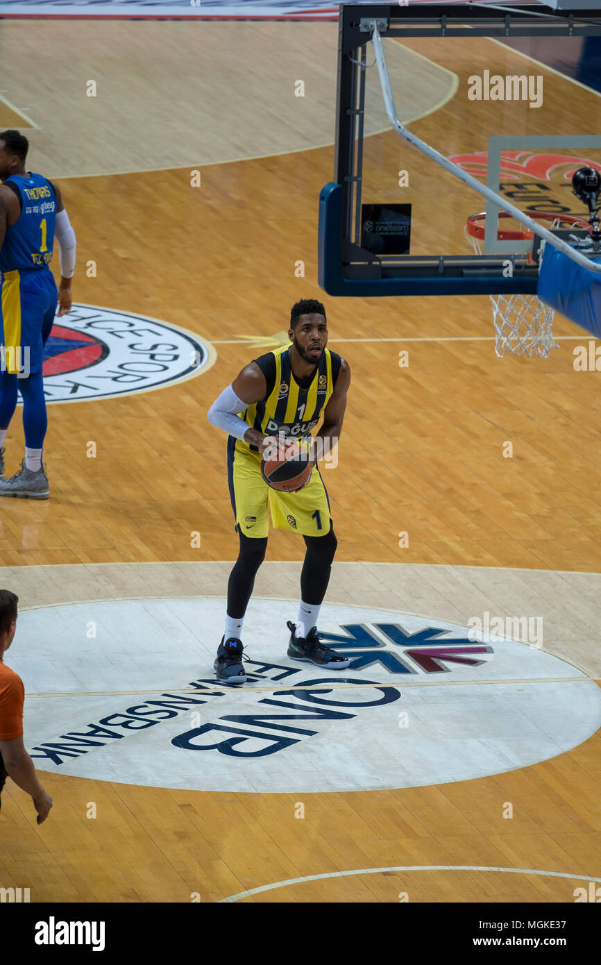 Jason Carlton Thompson American professional basketball player for Fenerbahçe Stock Photo