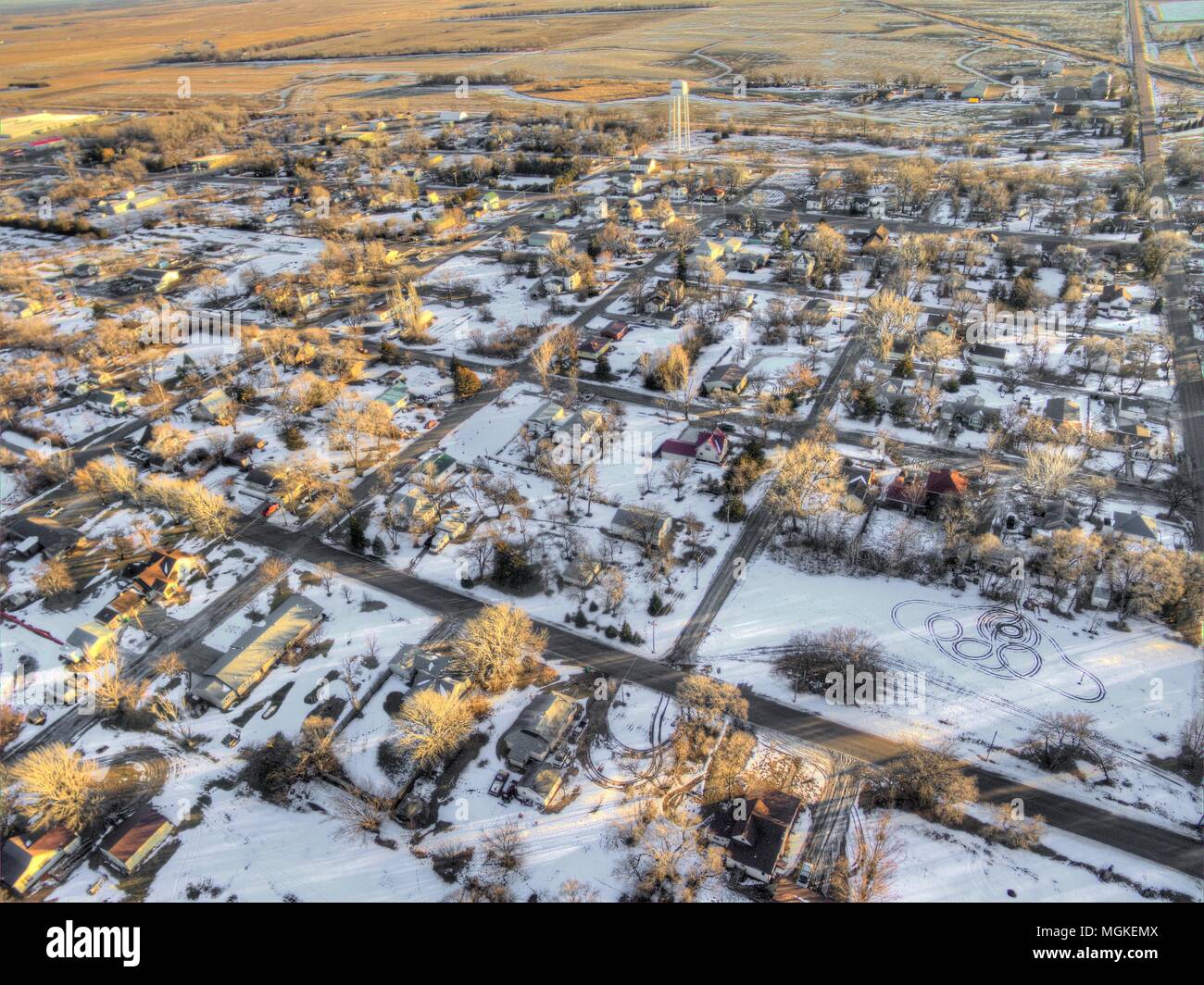 Woonsocket is a Small Farming Community in Rural South Dakota by Huron