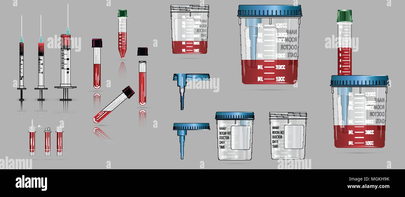 Blood sampling vector vectors hi-res stock photography and images - Alamy