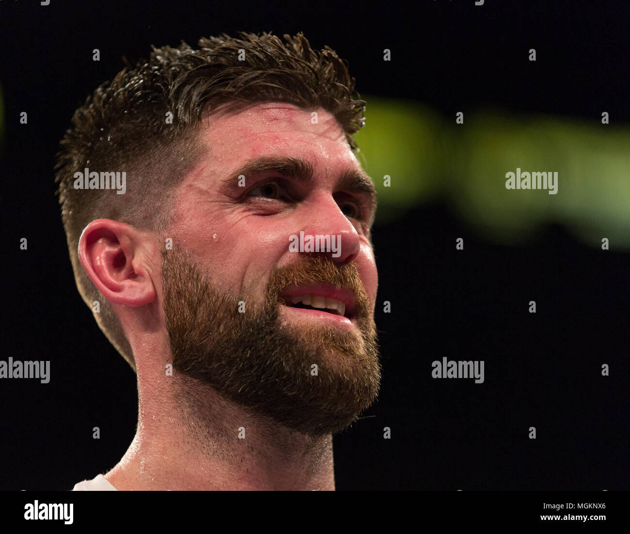 Rocky Fielding boxer from Liverpool Stock Photo