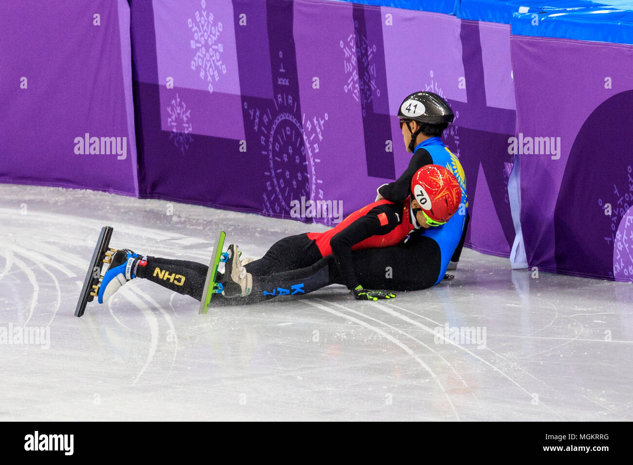 Xu Hongzhi (CHN), and Nurbergen Zhumagaziyev (KAZ) after