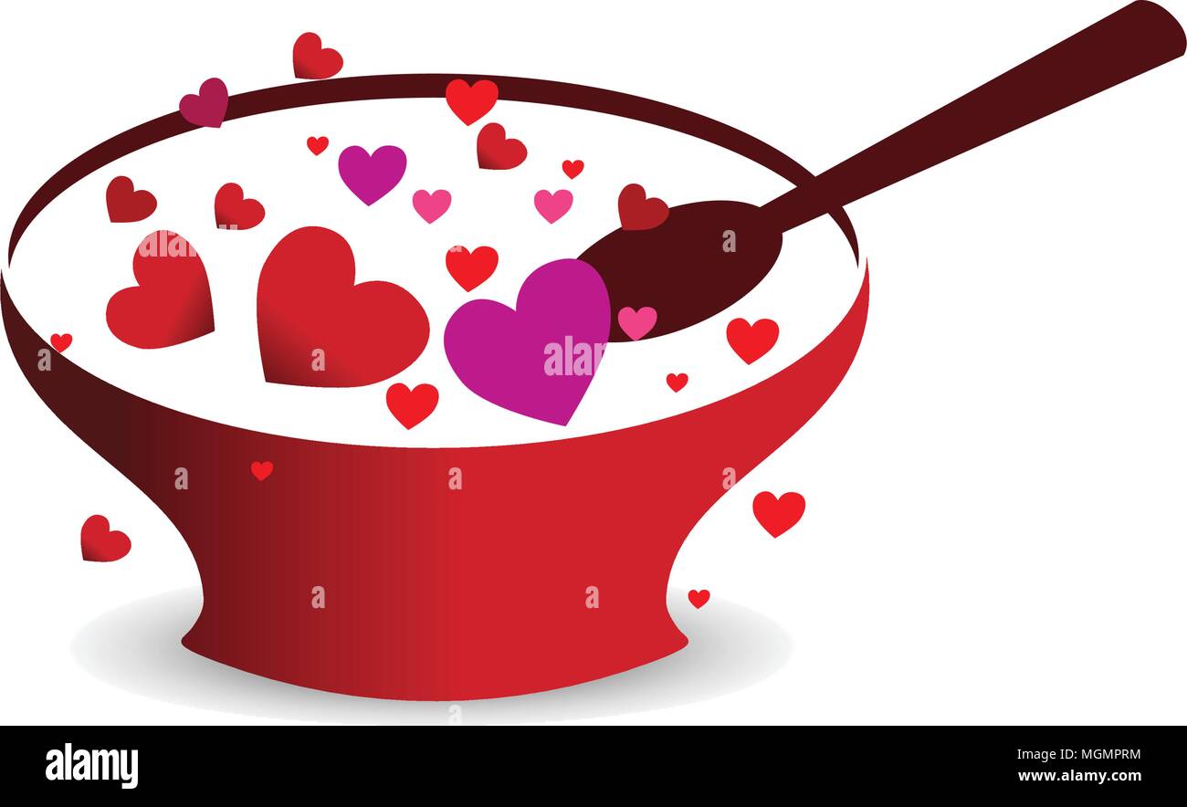 Love Happy Valentine's Day Template Stock Vector