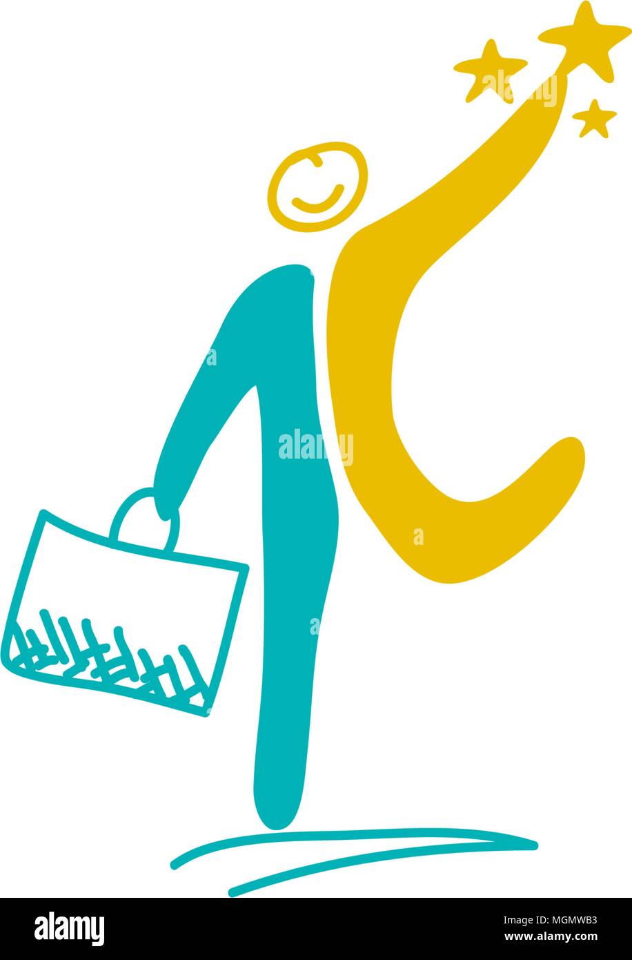 Work Life Balance Template Vector Stock Vector Image & Art - Alamy