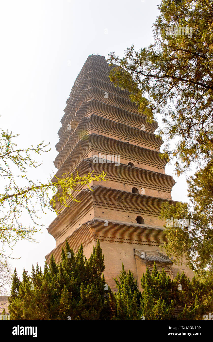 Small wild goose pagoda xian hi-res stock photography and images - Alamy