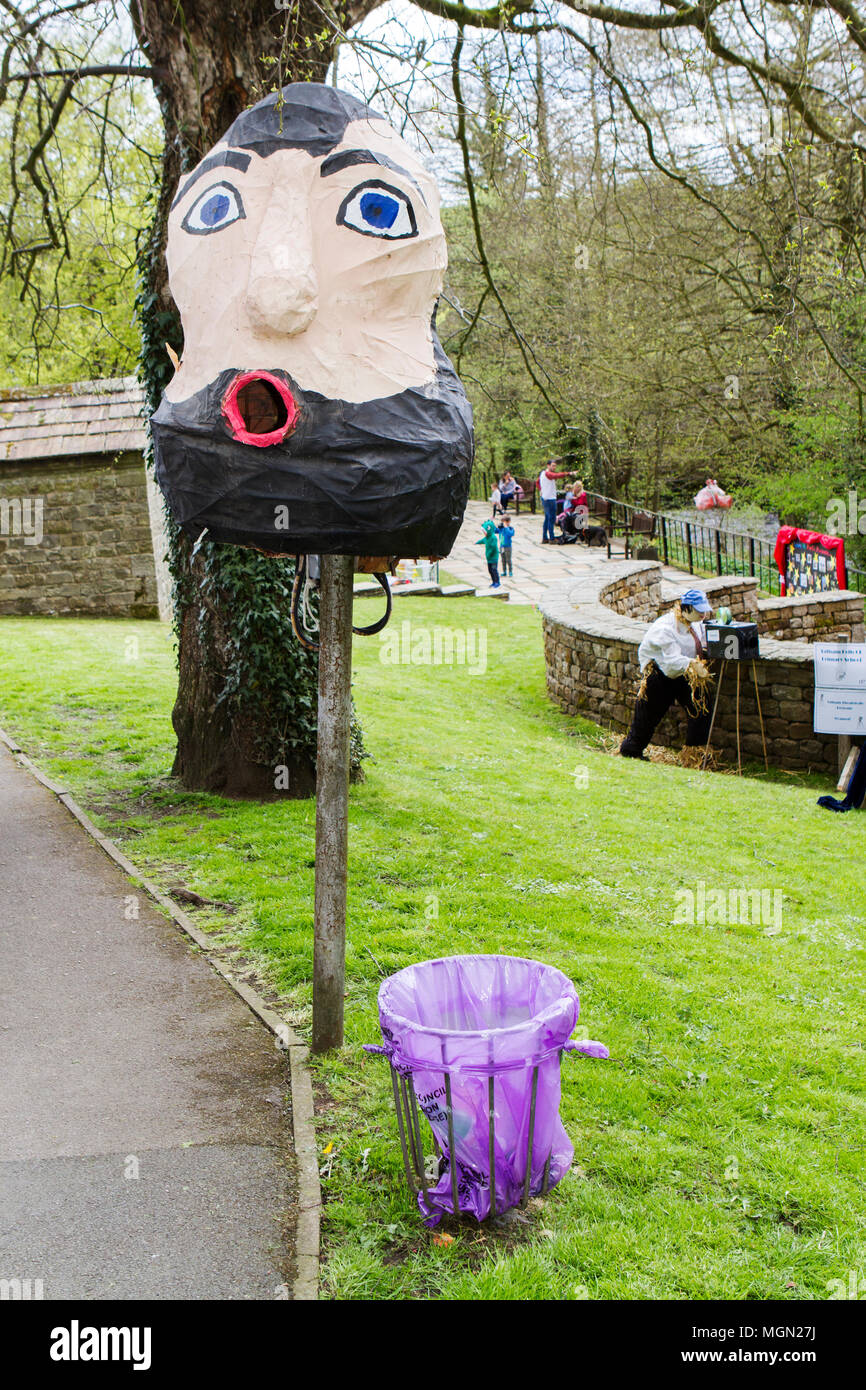 Wray village scarecrow festival Stock Photo - Alamy