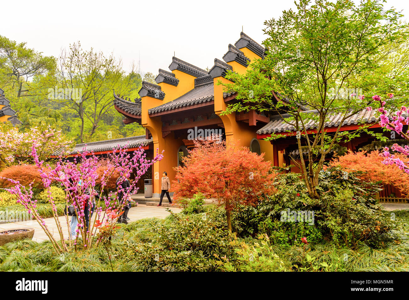 Lingyin Temple (Temple of the Soul's Retreat) complex. One of the
