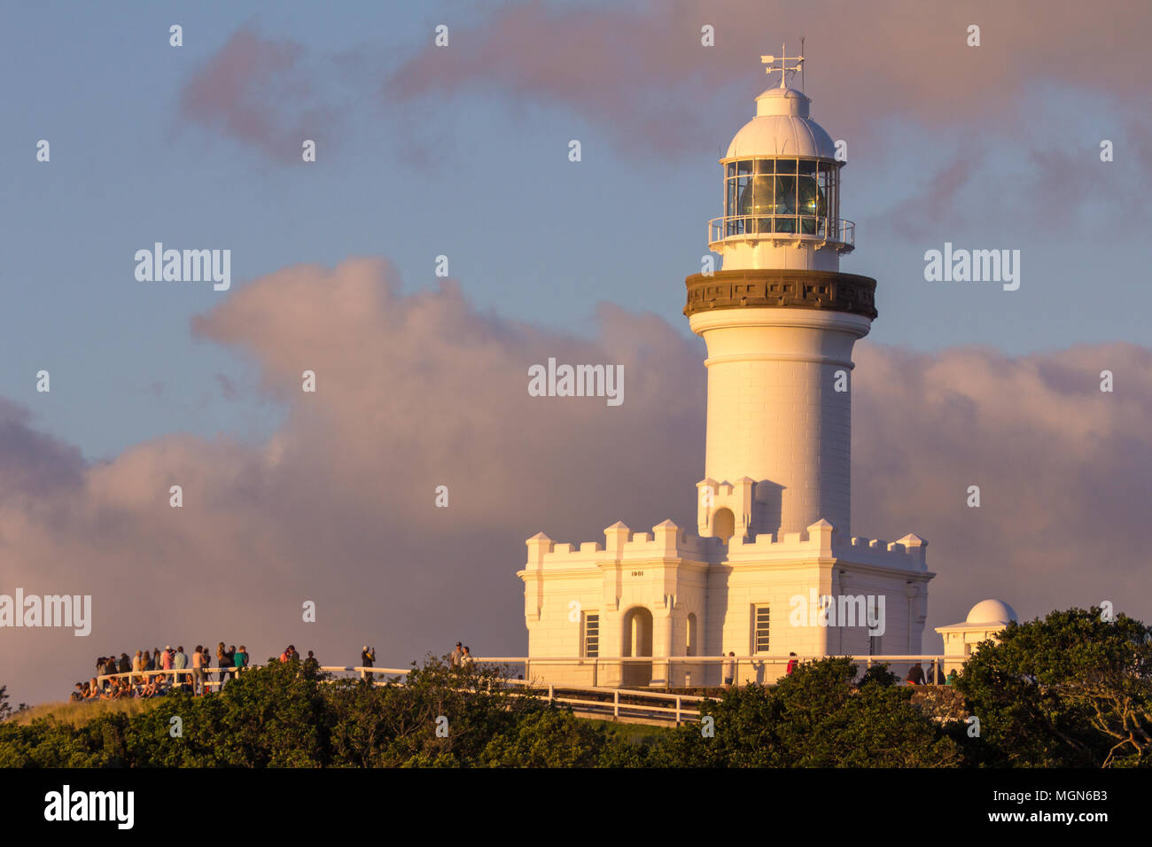 The lighthouse Byron Bay, Australia Stock Photo Alamy