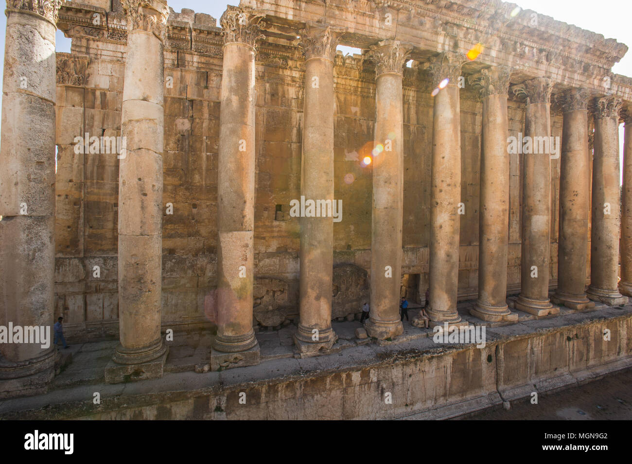 Ancient Ruins Of Baalbek Lebanon Stock Photo Alamy   Ancient Ruins Of Baalbek Lebanon MGN9G2 