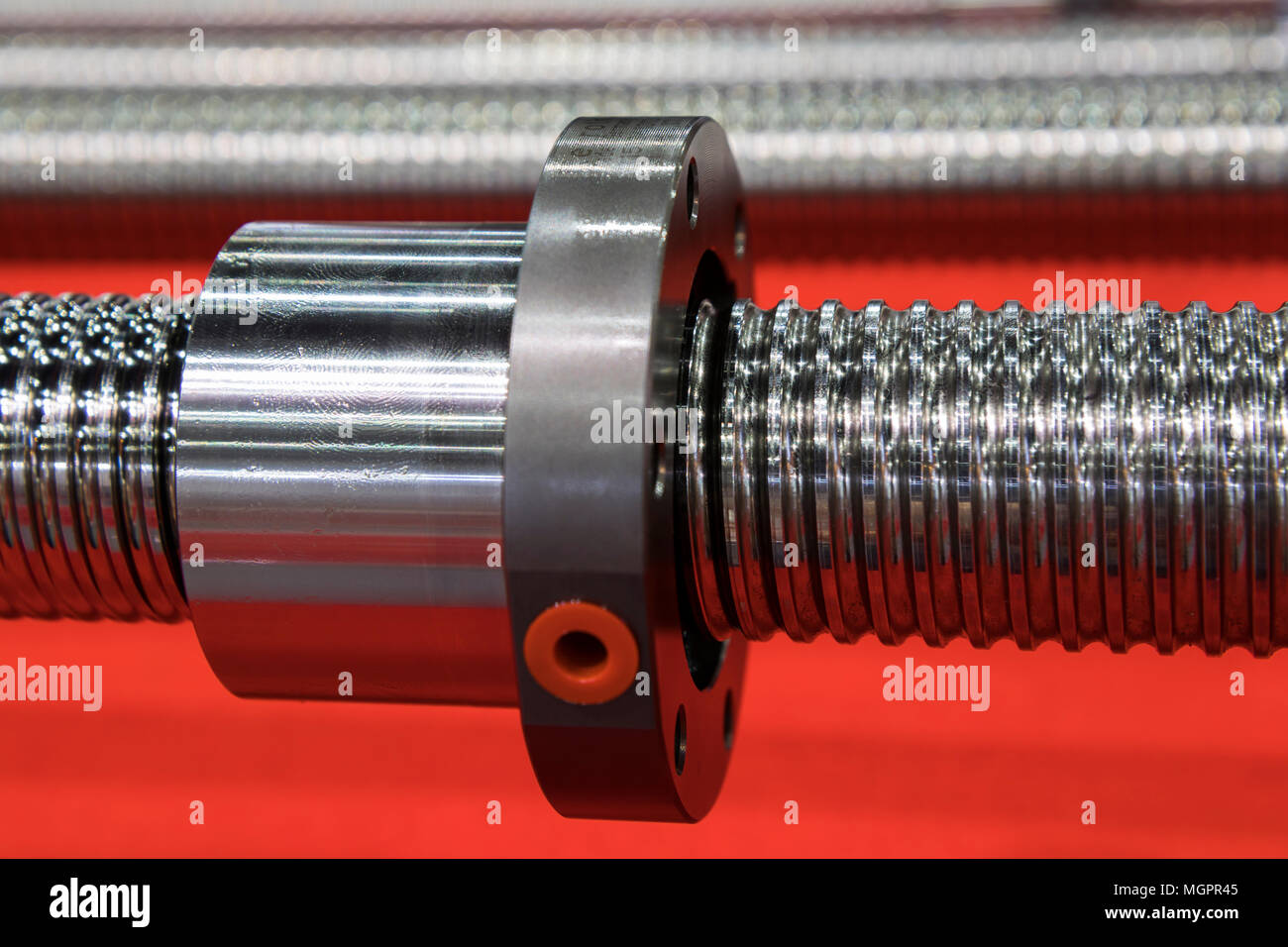 high quality ball screw for machinery and ball bearing bush Stock Photo