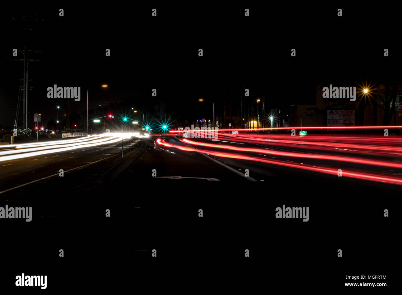 Low shutter time lapse city hi-res stock photography and images - Alamy
