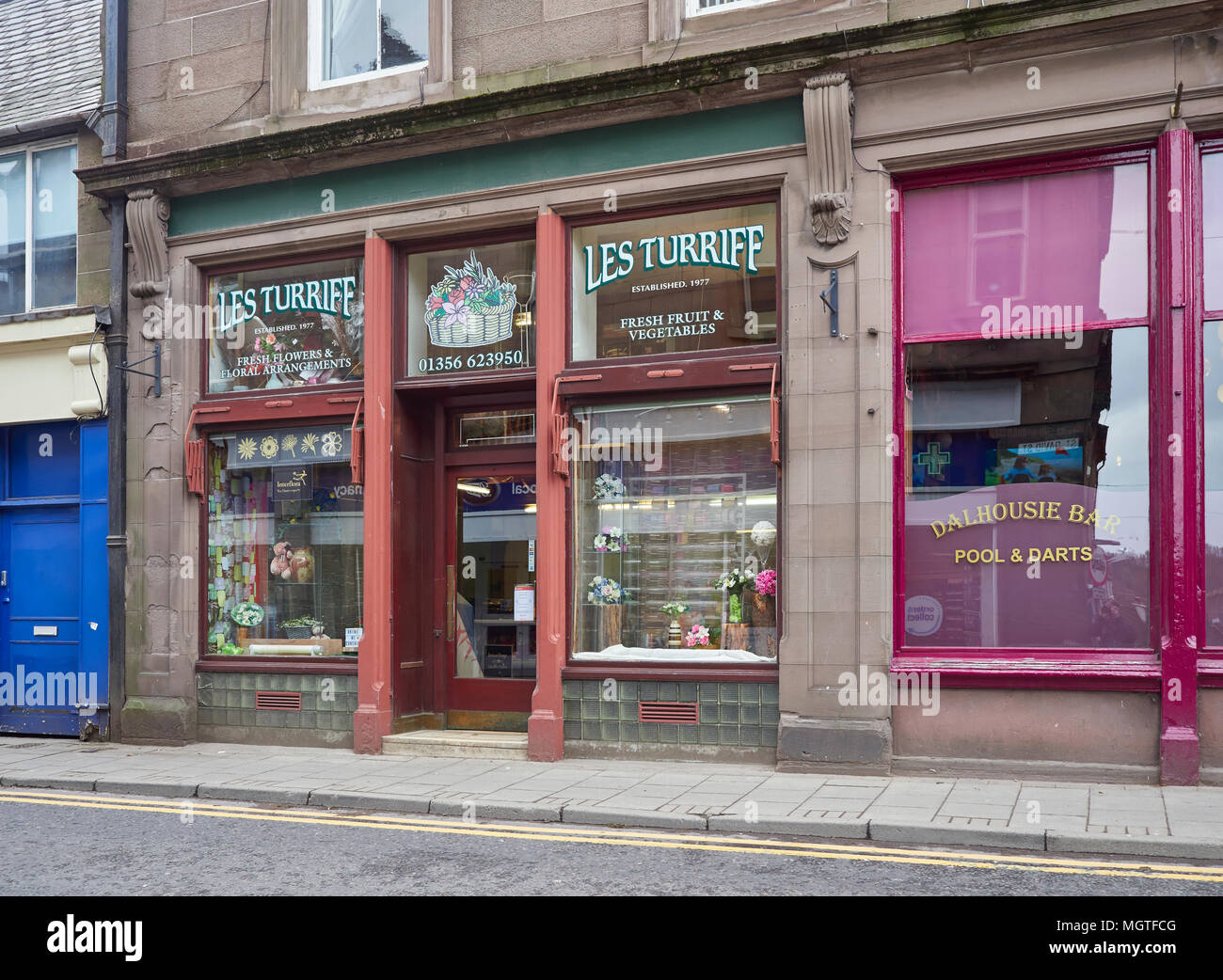 Les Turrif the Gracer Shop in Swan Street in Brechin, a very
