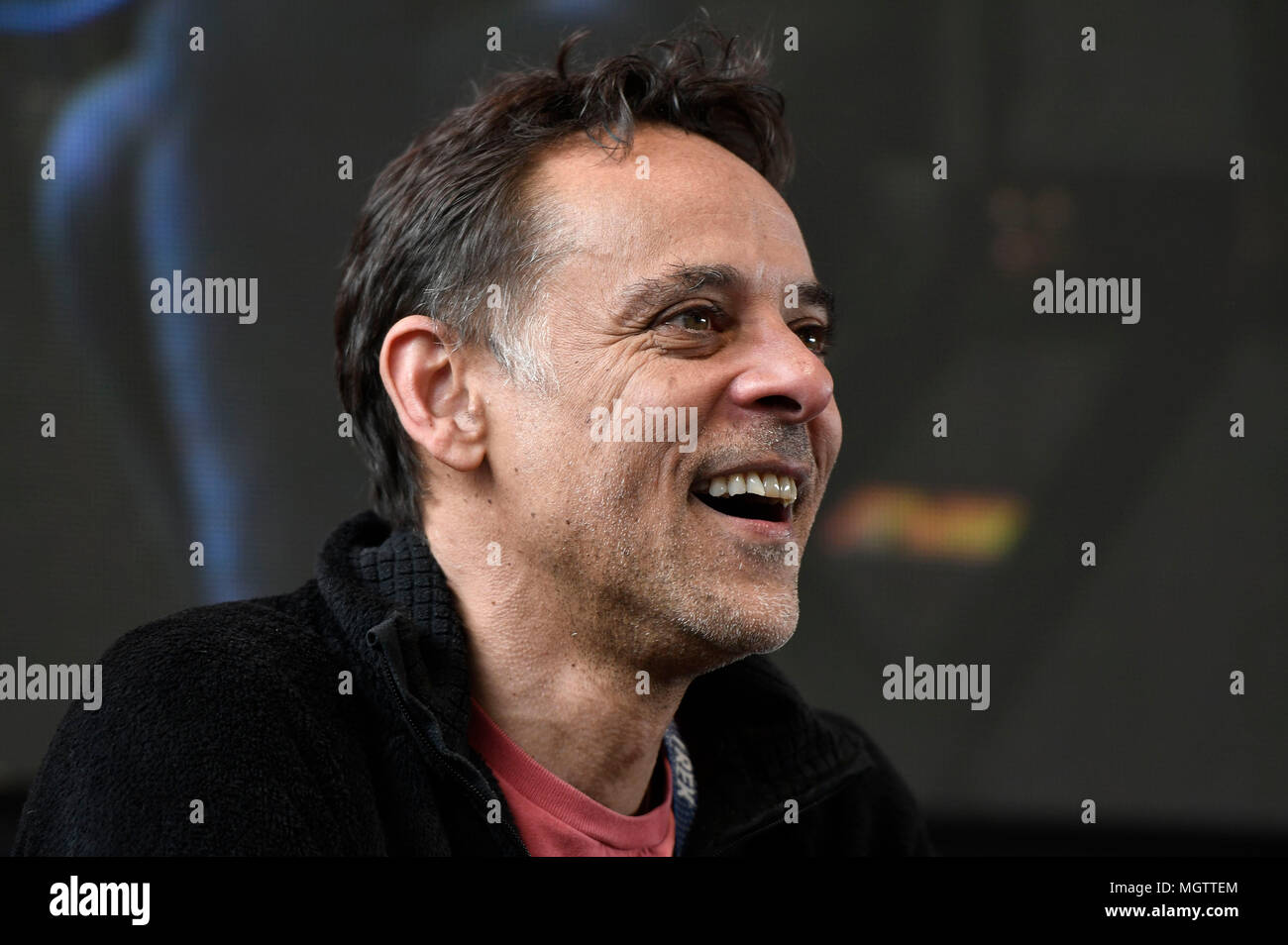Dortmund, Germany. 27th Apr, 2018. Alexander Siddig at the Destination Star Trek Germany Convention in the Westfalenhalle. Dortmund, 27.04.2018 | usage worldwide Credit: dpa picture alliance/Alamy Live News Stock Photo