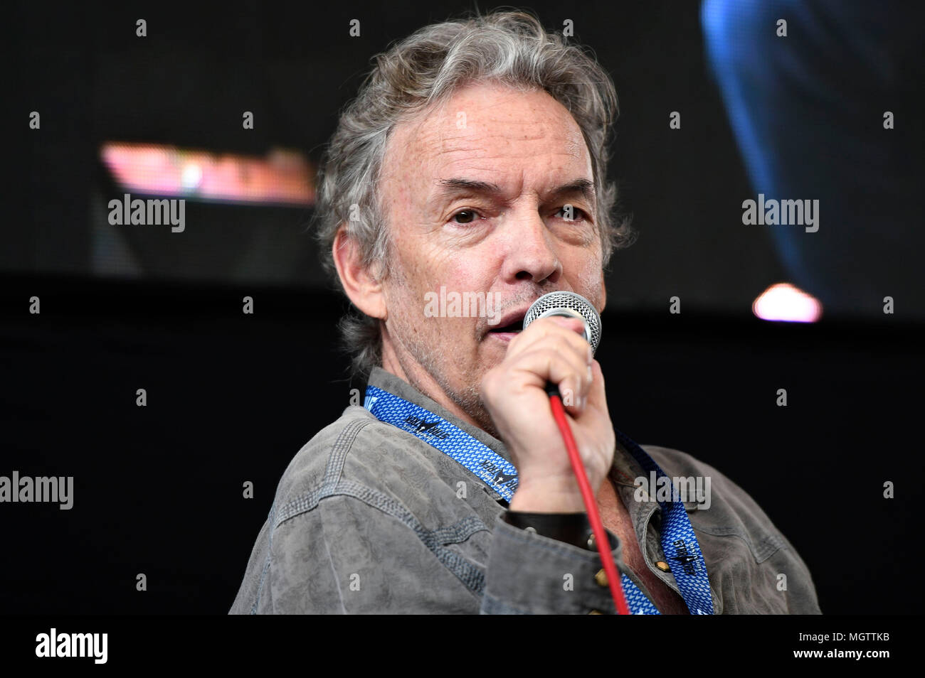 Dortmund, Germany. 27th Apr, 2018. Gary Graham at the Destination Star Trek Germany Convention in the Westfalenhalle. Dortmund, 27.04.2018 | usage worldwide Credit: dpa picture alliance/Alamy Live News Stock Photo