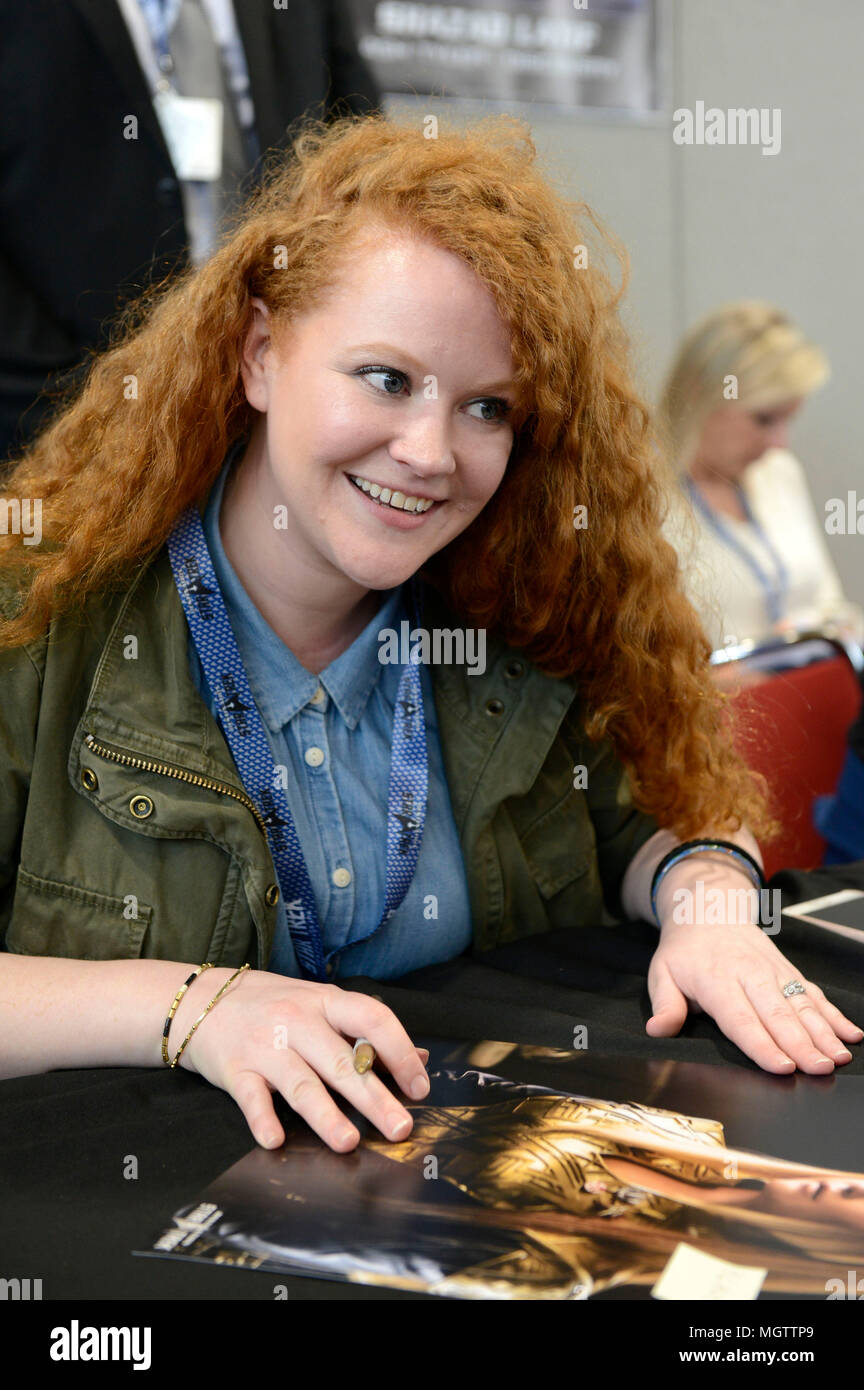 Dortmund, Germany. 27th Apr, 2018. Mary Wiseman at the Destination Star Trek Germany Convention in the Westfalenhalle. Dortmund, 27.04.2018 | usage worldwide Credit: dpa picture alliance/Alamy Live News Stock Photo