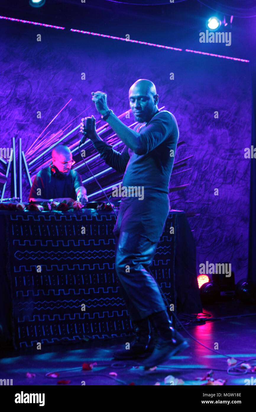 April 28-New York, New York: Recording Artist/Actor Yasiin Bey performs during the Soul In The Horn Live: Presents Yasiin Bey curated by D'Prosper held at Sony Hall on April 28, 2018 in New York City Credit: Mpi43/MediaPunch Stock Photo