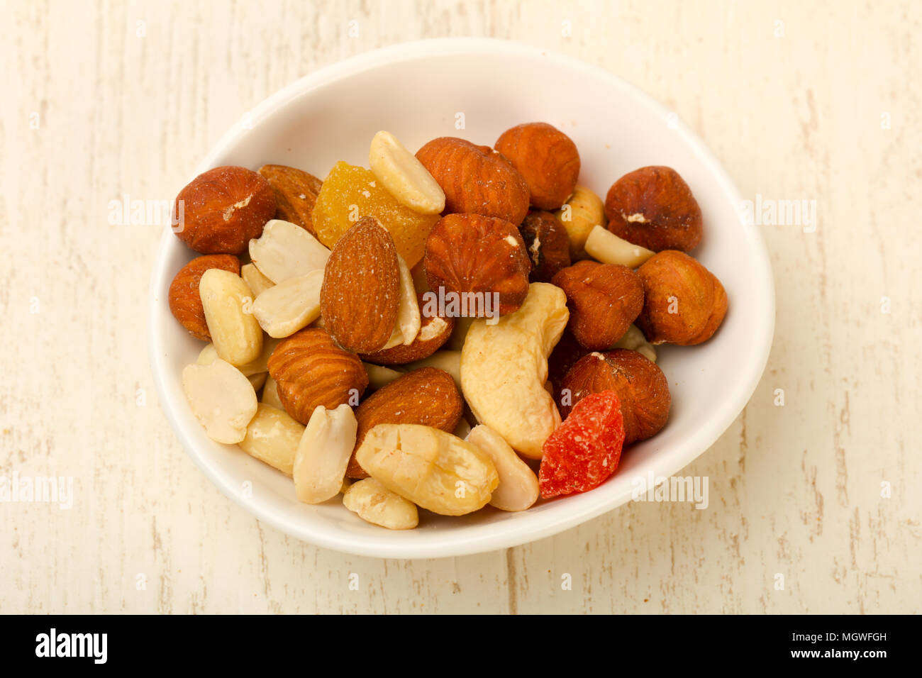 Nut and dry fruit mix Stock Photo Alamy