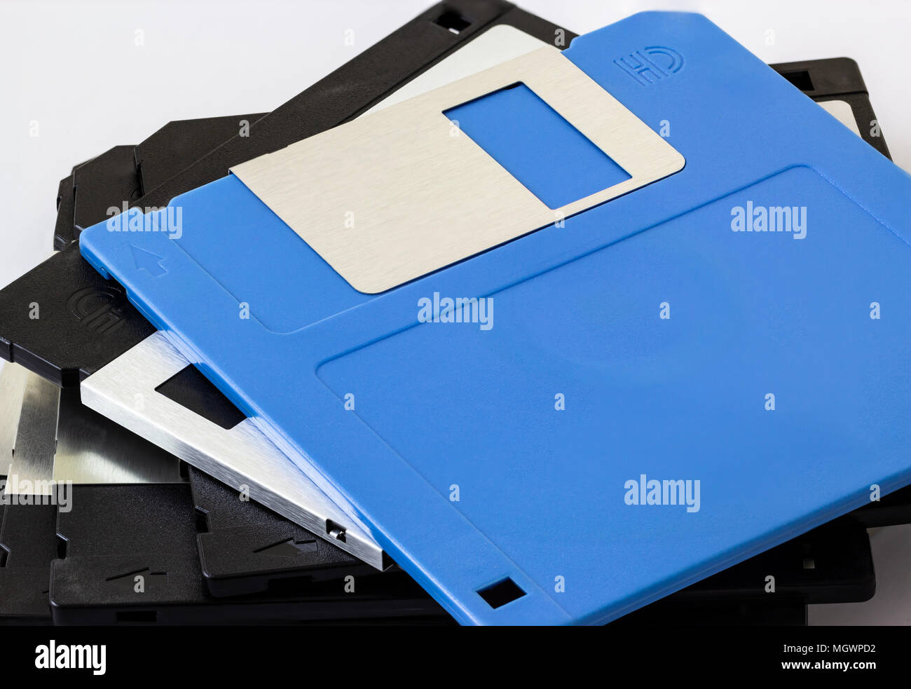 Floppy disk drive (FDD), data storage for pc in the old day Stock Photo Alamy