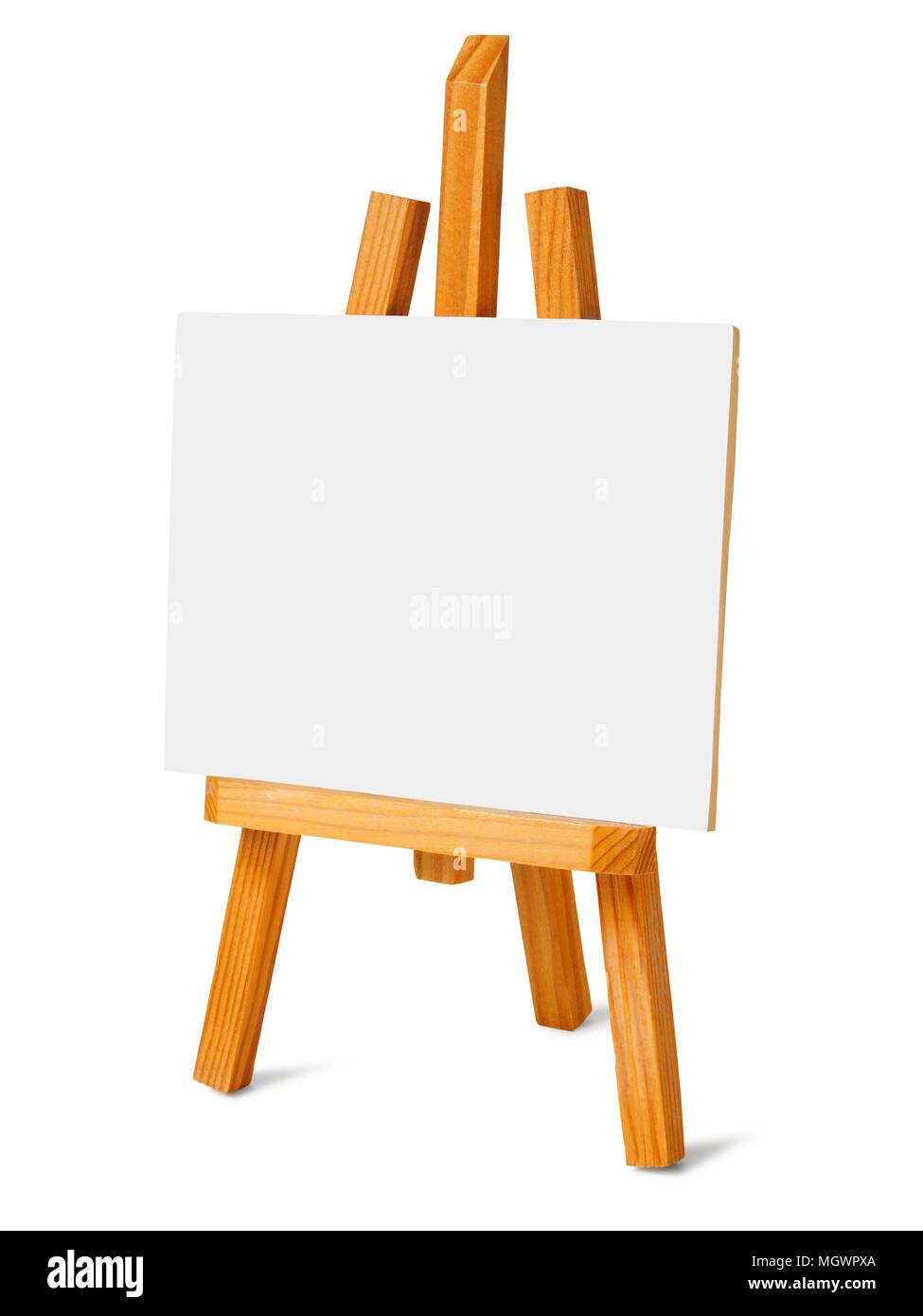 Small canvas easel stand hi-res stock photography and images - Alamy