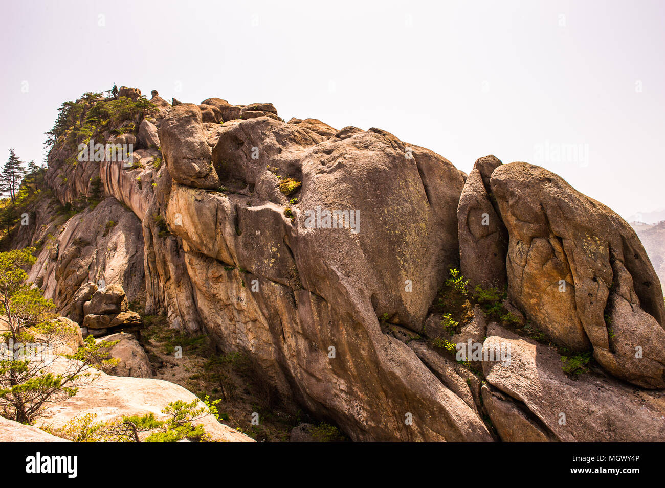 Landscape of the Mount Kumgang (Diamond Mountain) of the Mount Kumgang