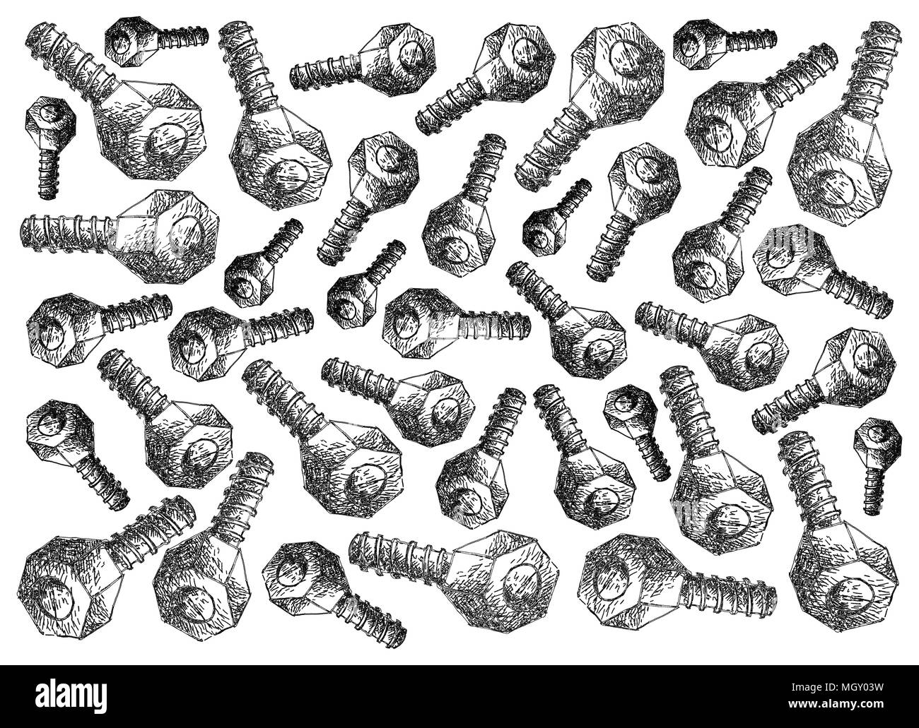 Manufacturing and Industry, Illustration Wallpaper Background of Hand