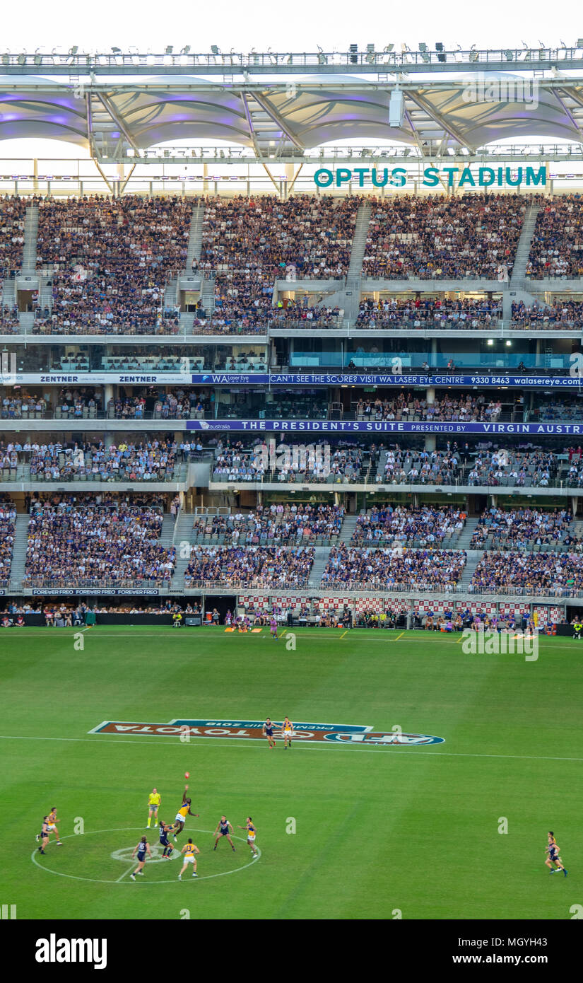 Aussie footy hires stock photography and images Alamy