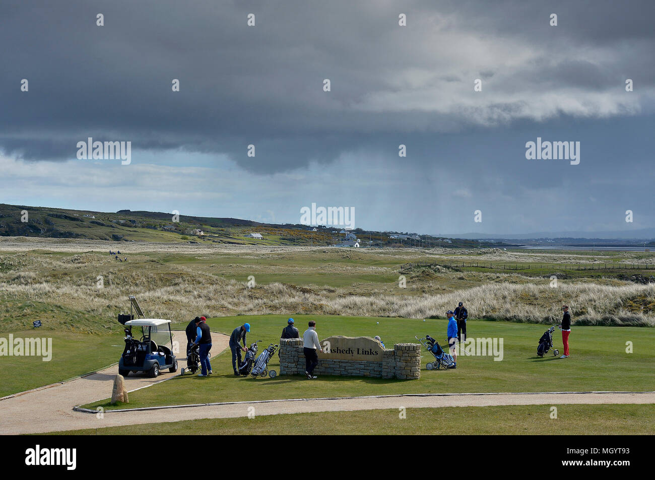 Ballyliffin golf club, Inishowen, County Donegal, Ireland, the venue for the Dubai Duty Free