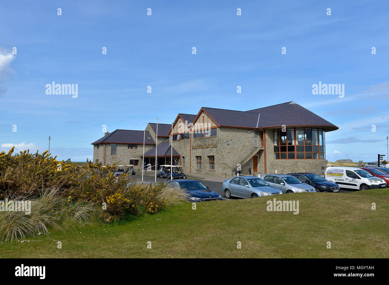 Ballyliffin golf club, Inishowen, County Donegal, Ireland, the venue for the Dubai Duty Free
