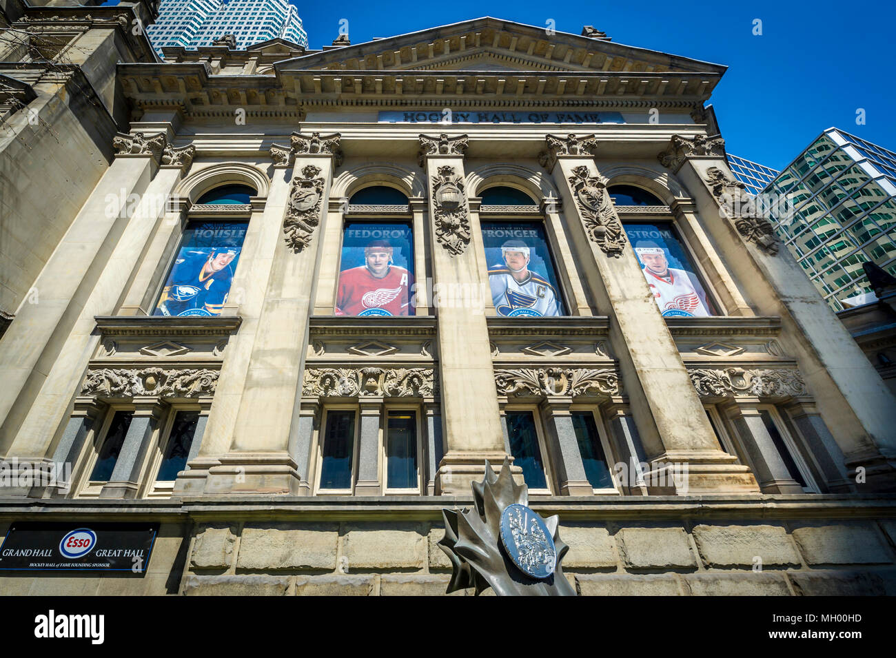 Canadian Hockey Hall of Fame Stock Photo Alamy