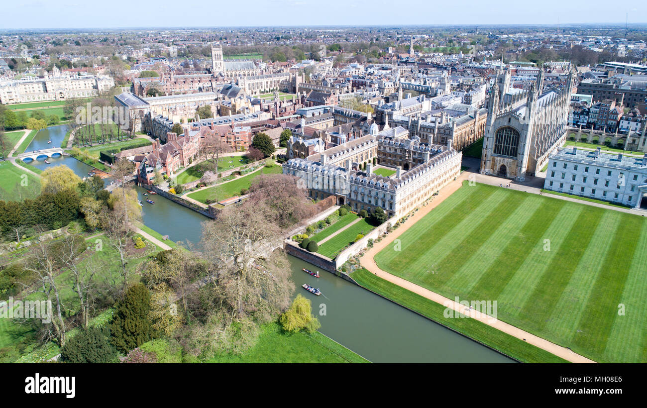 The backs cambridge aerial hires stock photography and images Alamy
