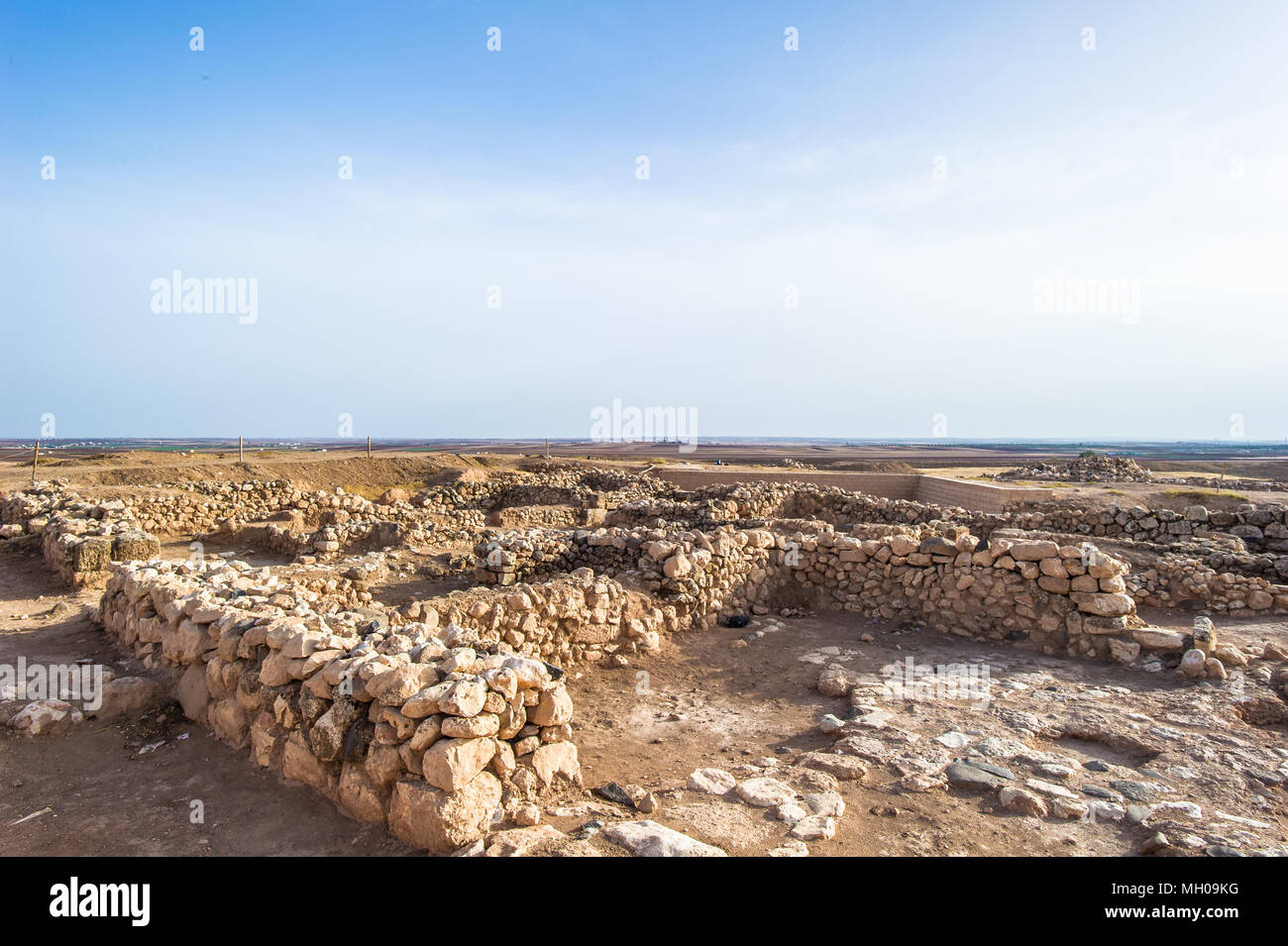 Ruins of Ebla, Syria Stock Photo