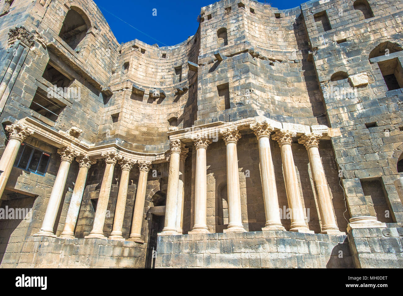 Roman Theatre In Bosra High Resolution Stock Photography And Images Alamy