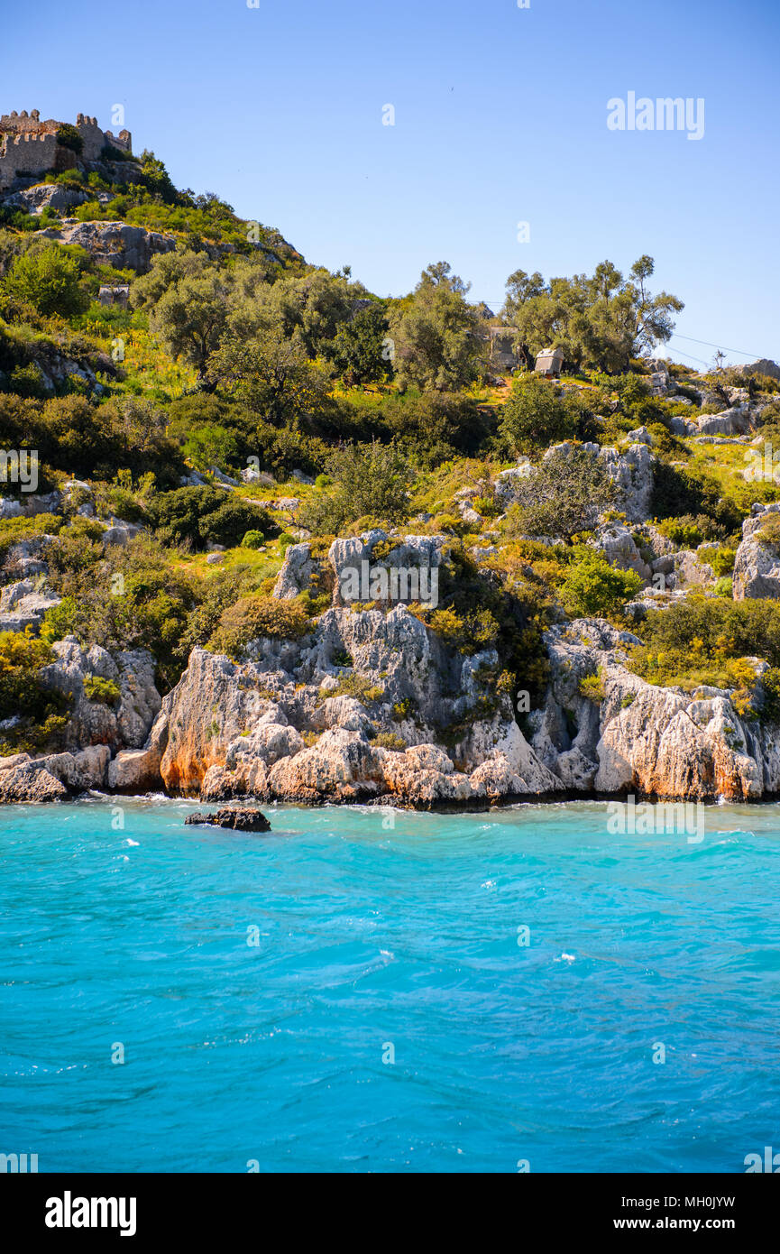 Mediterrenan Rocks Mediterranean sea and the rocks Stock Photo - Alamy