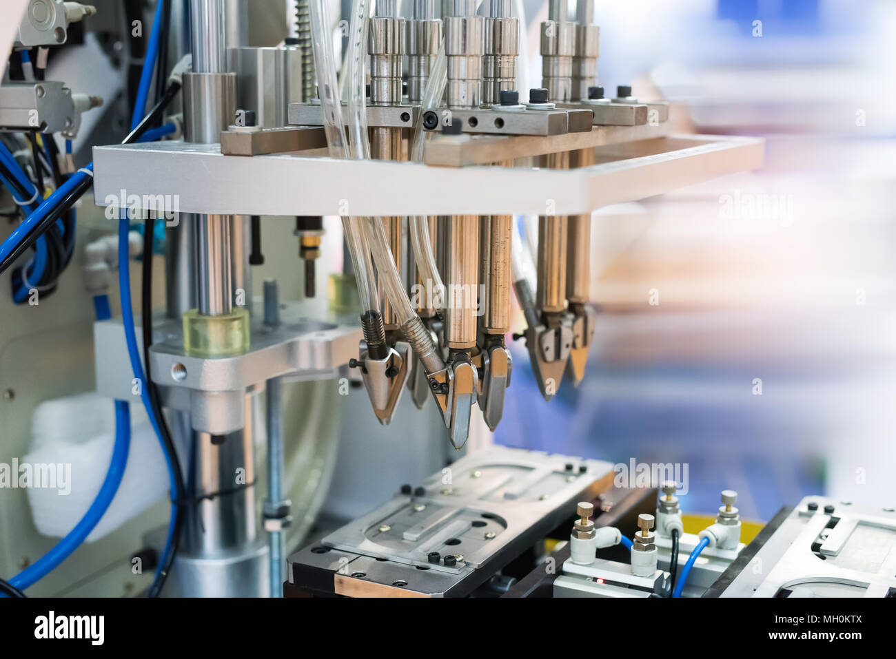 soldering iron tips of automated manufacturing soldering and assembly