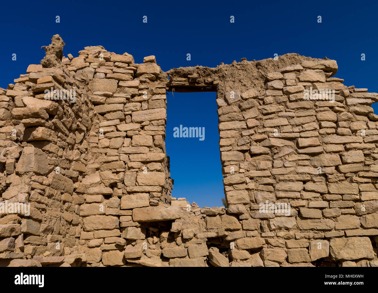 Omar ibn al-khattab mosque, Al-Jawf Province, Dumat Al-Jandal, Saudi Arabia Stock Photo