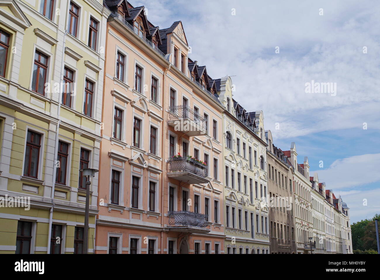House front in Goerlitz Stock Photo