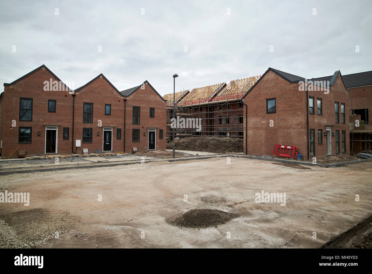 new build properties being built at imagine park liverpool merseyside