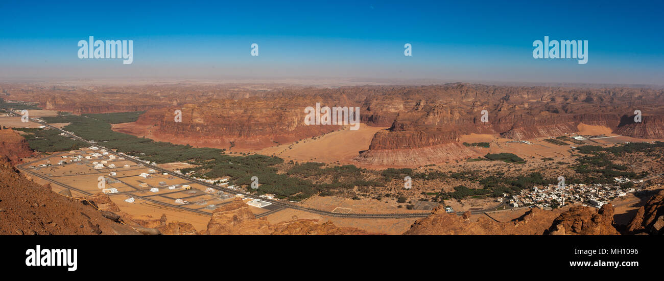 Saudi arabia al ula town oasis hi-res stock photography and images - Alamy